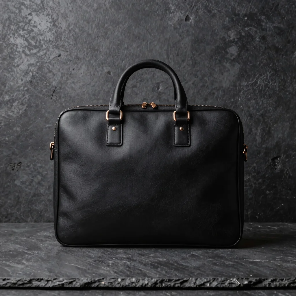 Signature Leather Briefcase